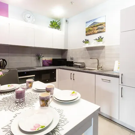 Lawendowy Z Garazem, Tarasem I Widokiem Na Sniezke Triventi Apartamento