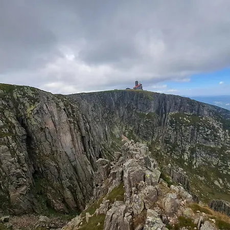 Lawendowy Z Garazem, Tarasem I Widokiem Na Sniezke Triventi * קרפאז'