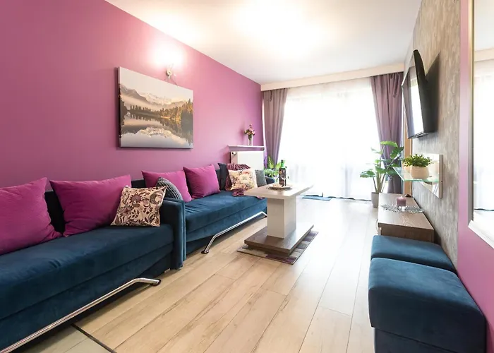 Lawendowy Z Garazem, Tarasem I Widokiem Na Sniezke Triventi * קרפאז'