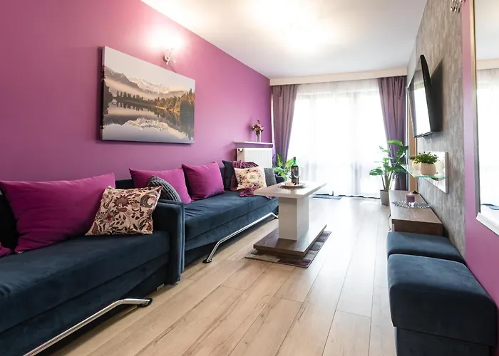 דירה Lawendowy Z Garazem, Tarasem I Widokiem Na Sniezke Triventi קרפאז'