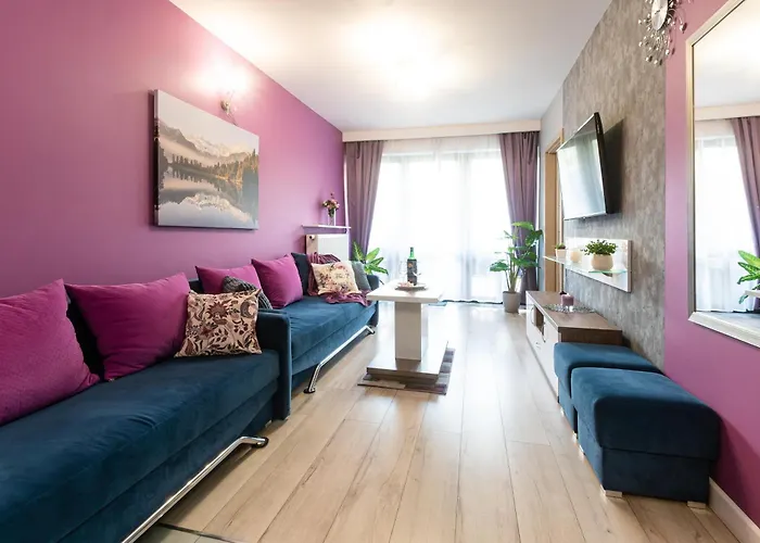 Lawendowy Z Garazem, Tarasem I Widokiem Na Sniezke Triventi