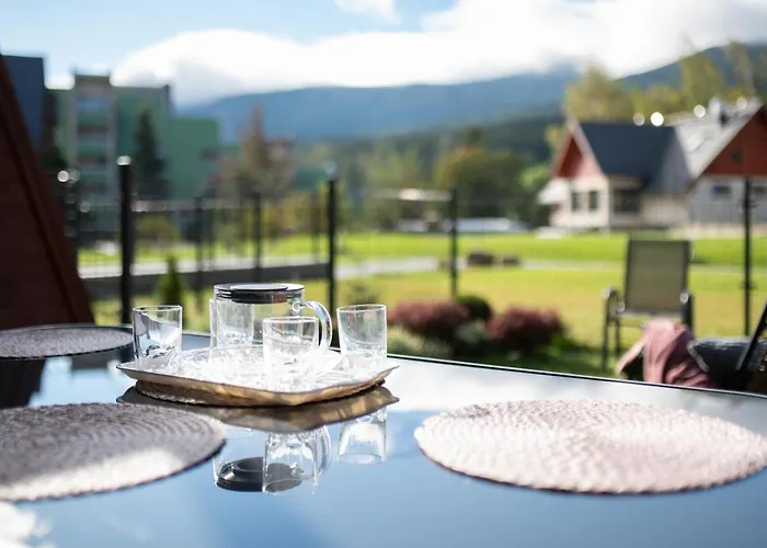 Lawendowy Z Garazem, Tarasem I Widokiem Na Sniezke Triventi * קרפאז'