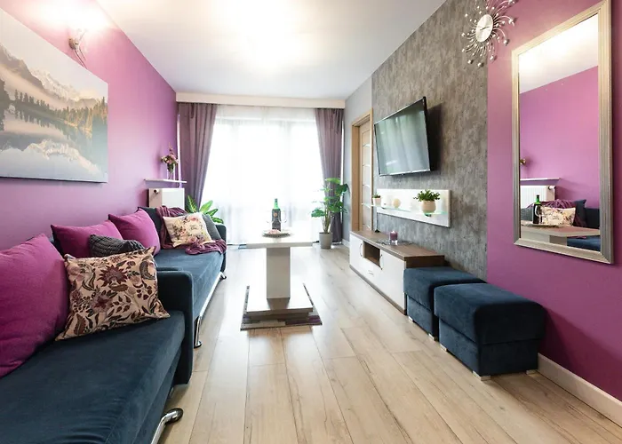 Lawendowy Z Garazem, Tarasem I Widokiem Na Sniezke Triventi דירה *